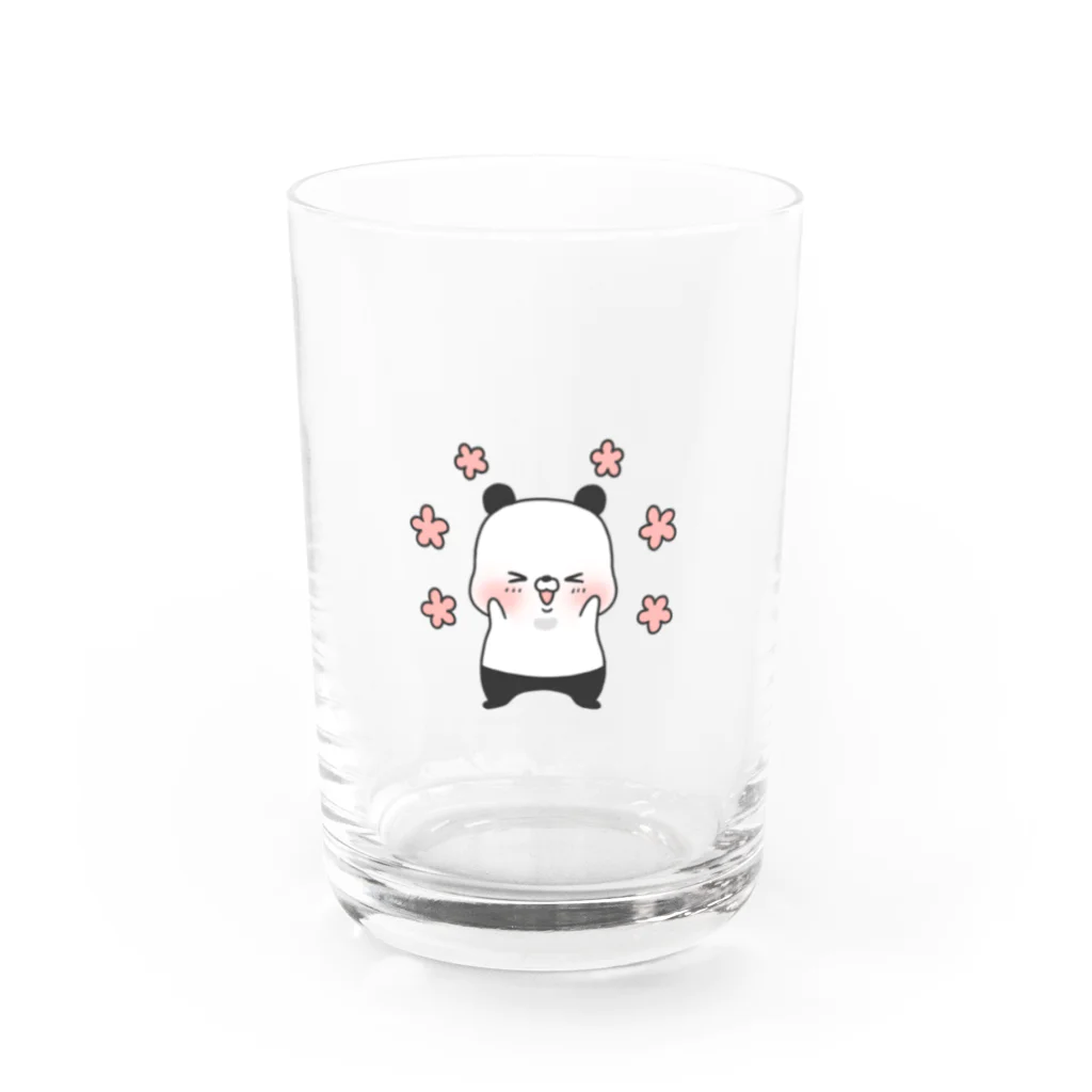 LINEスタンプ【みみぱん】のむにぱん Water Glass :front