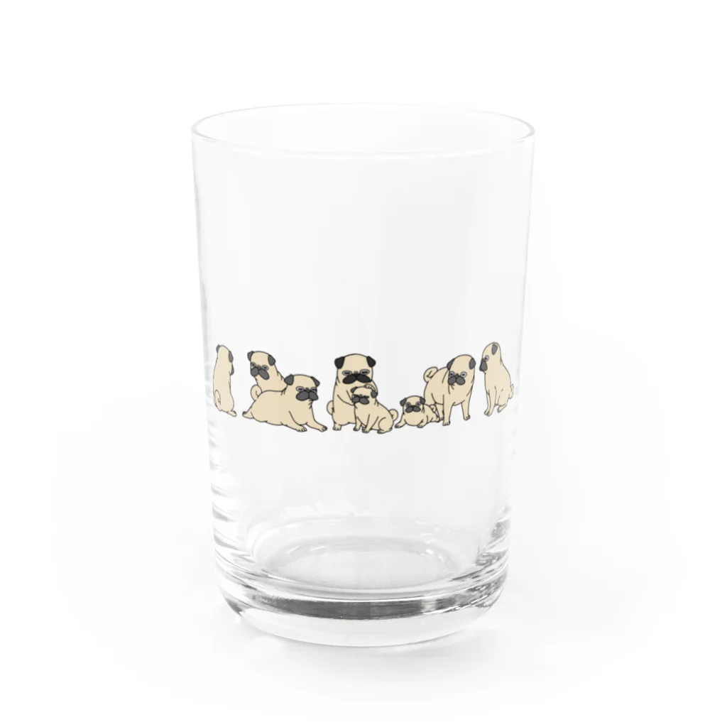 DakeのPug Glass グラス前面