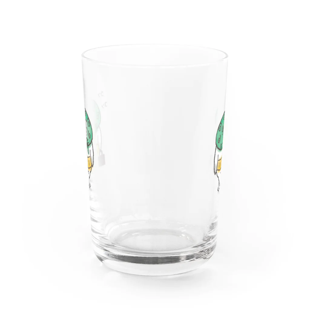 ごろごろにゃんすけのコソコソさん Water Glass :front