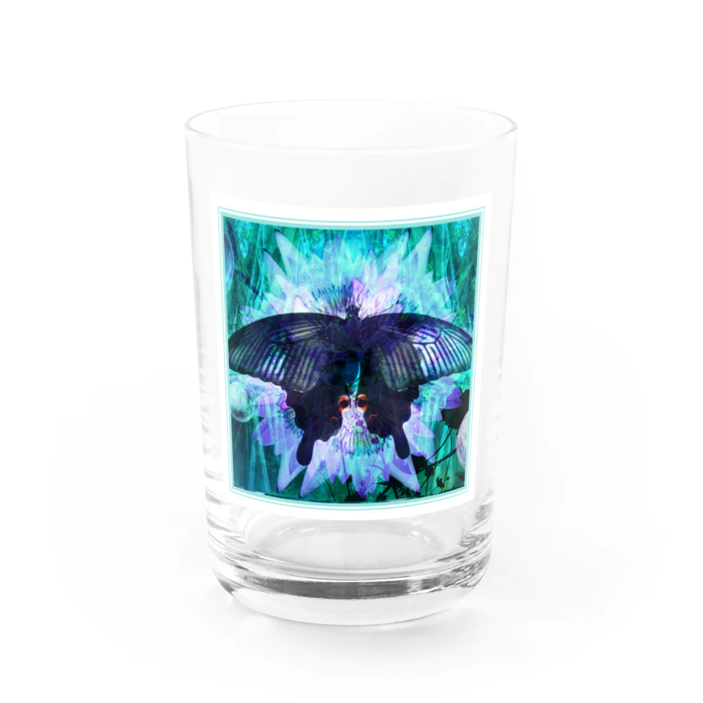 suparnaのクロアゲハII Water Glass :front