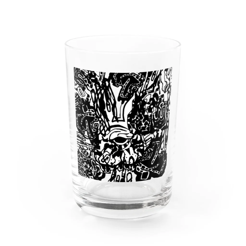 THIRの隠れラビット Water Glass :front