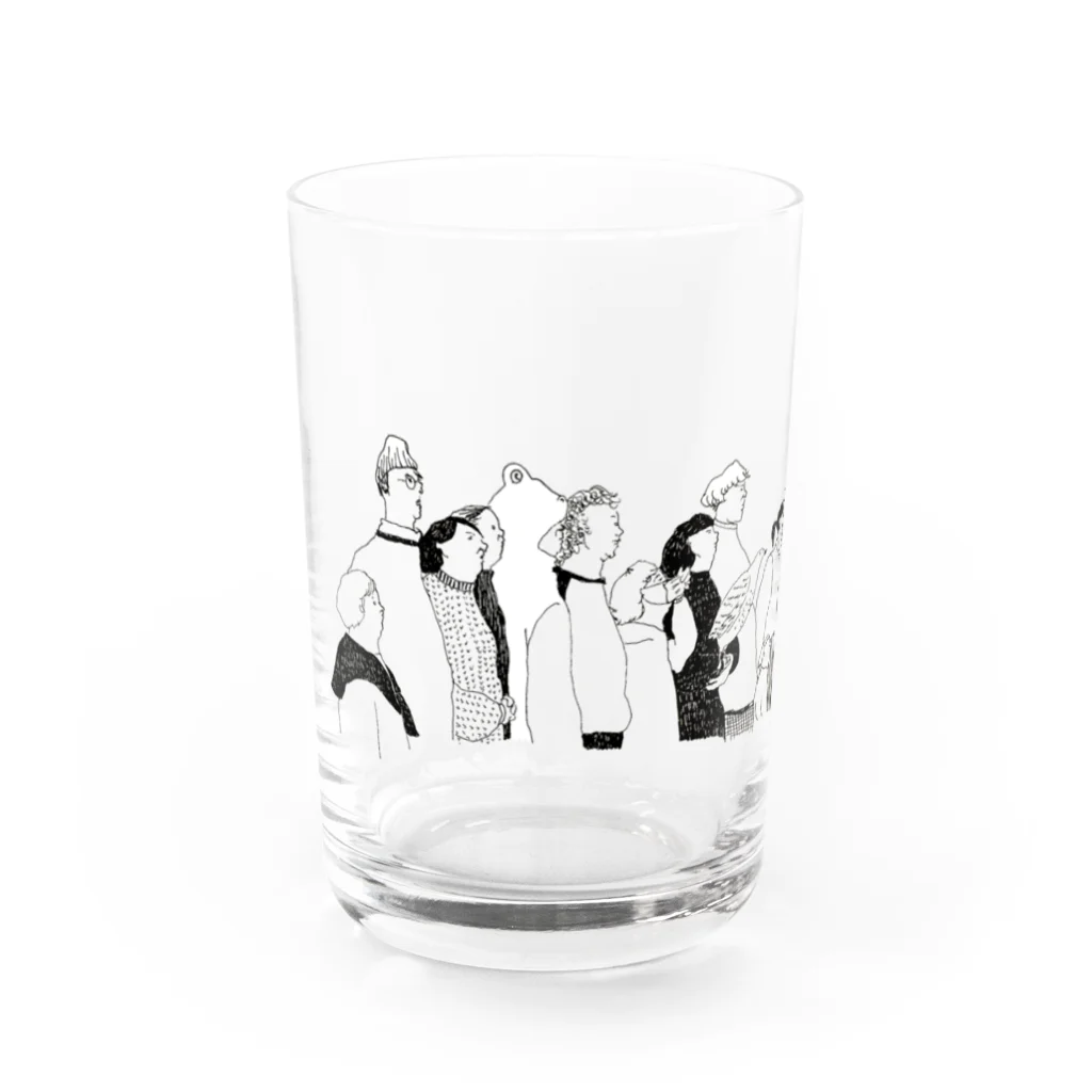 Aico/坪井愛子の対岸にあるもの Water Glass :front