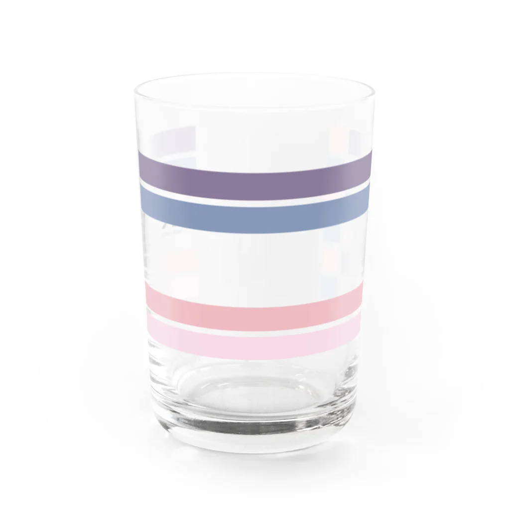 なりそこないプリンセスのnrskni×Design Square&Color Water Glass :front