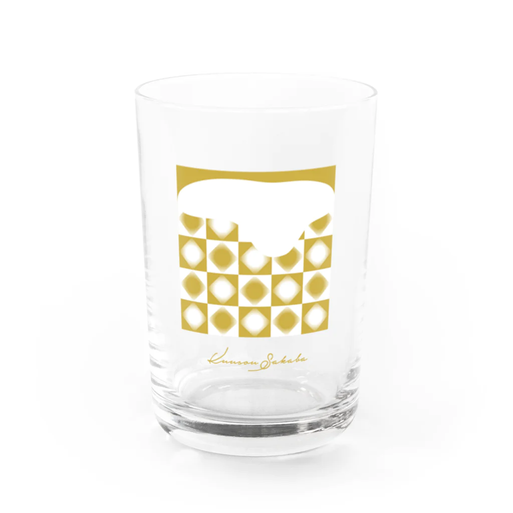 空想酒場のビール Water Glass :front