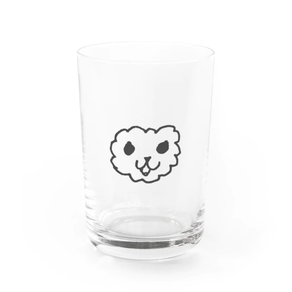 実和子のもちもちぽめらにあん Water Glass :front