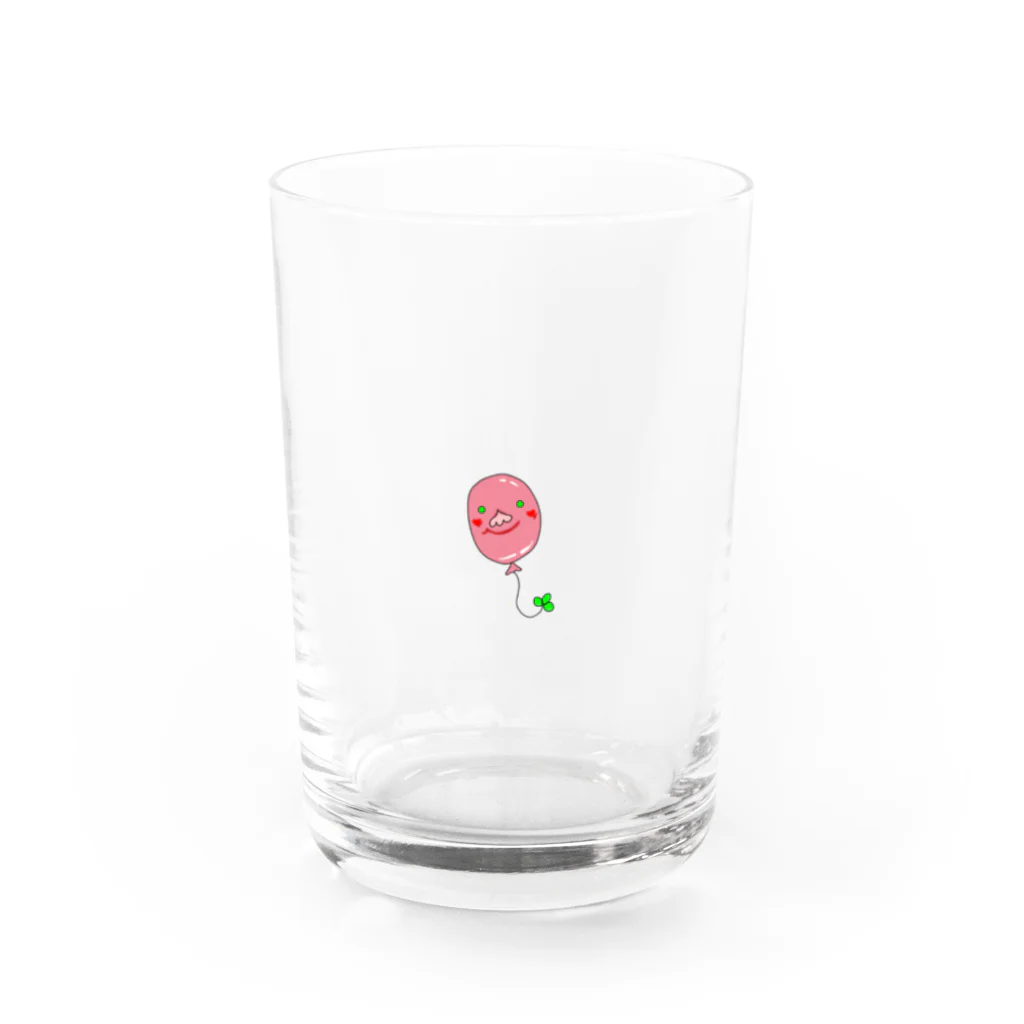 WORK　LIFEのWORKLIFE 風船ちゃん Water Glass :front