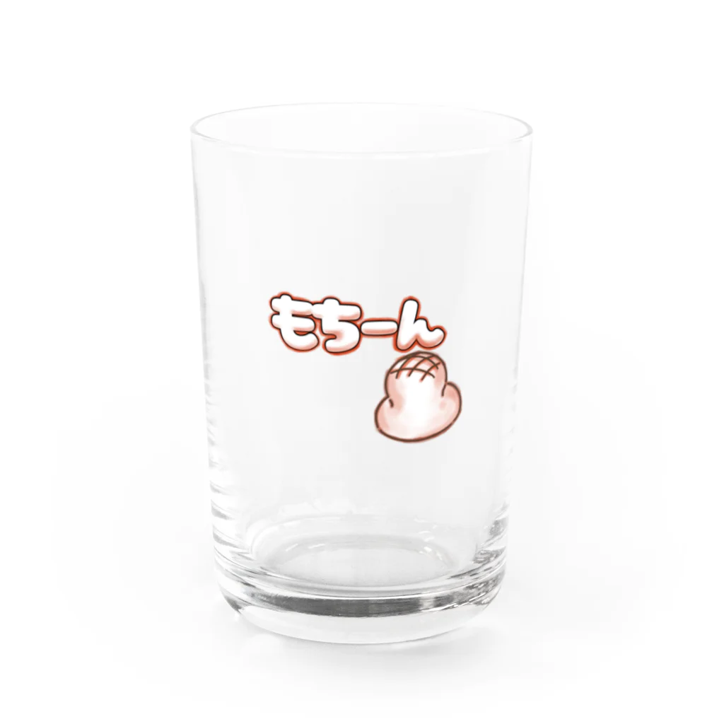 構造式のおもち Water Glass :front