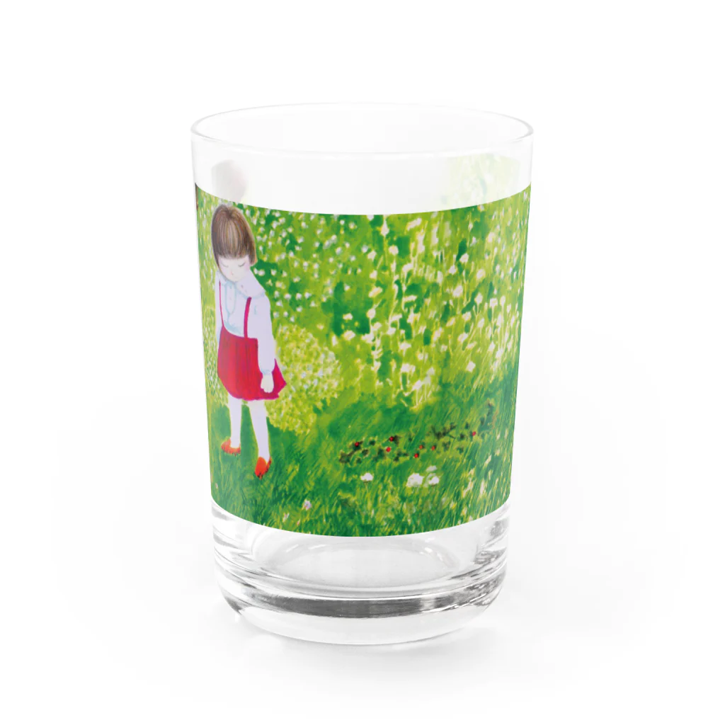 青うさぎ舎 - aousagisha の春のへび苺 Water Glass :front