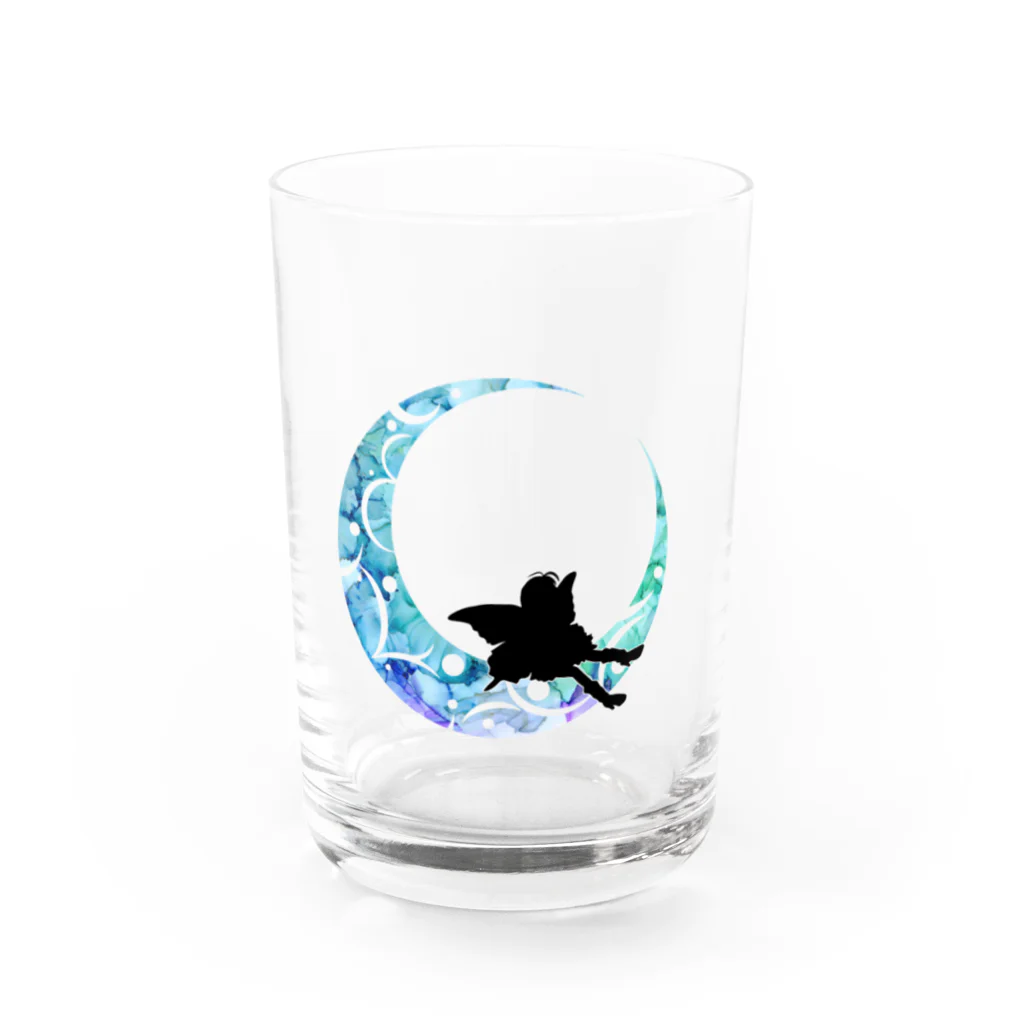 始季彩＠suzuriの妖精のお伽話 Water Glass :front