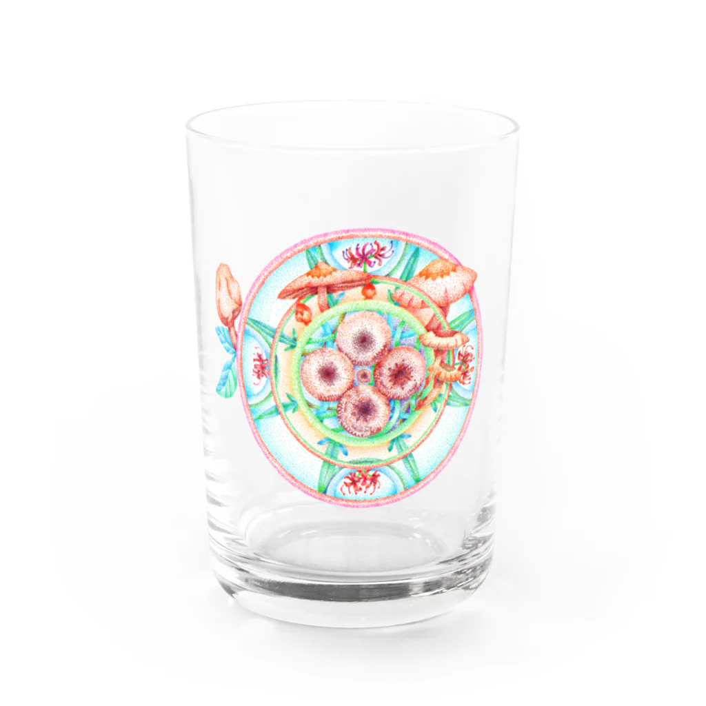 木葉わーるどの曼荼羅ー畑 Water Glass :front