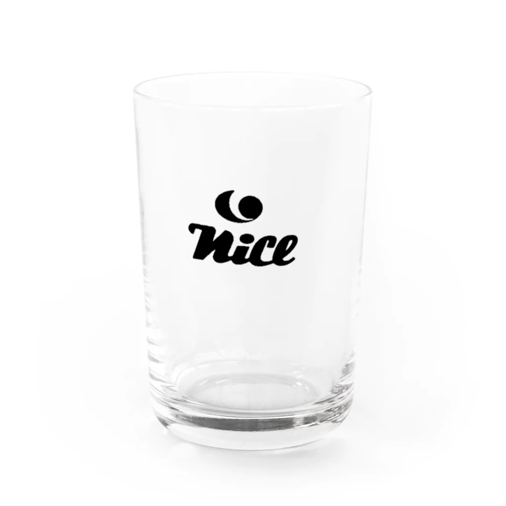 フィッシュのナイス Water Glass :front