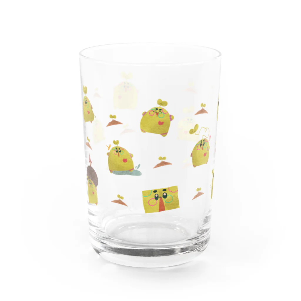 ﾀﾞｯｽのﾀﾞｽﾏﾒｸﾞﾗｽ Water Glass :front