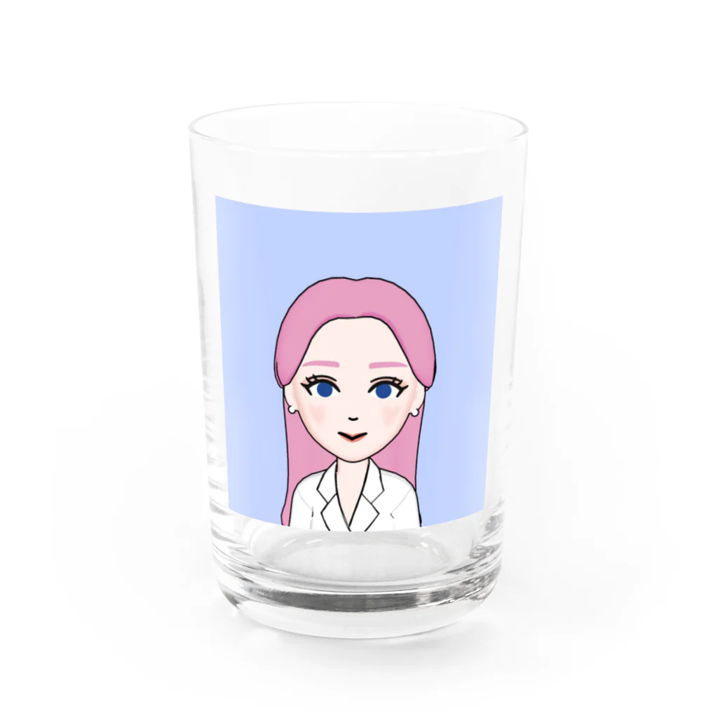 Luna HappyのLuna Happy  Water Glass :front