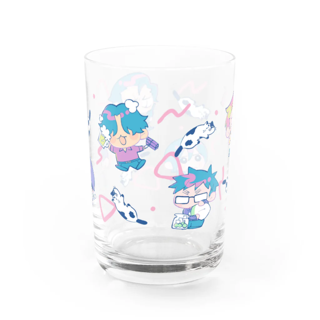 🍵ﾌﾟのおさけのみのみ Water Glass :front