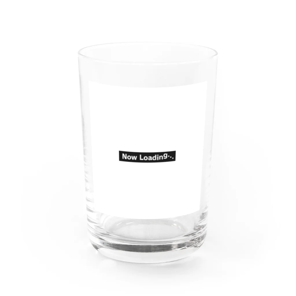 おにぎりのNOW loading Water Glass :front