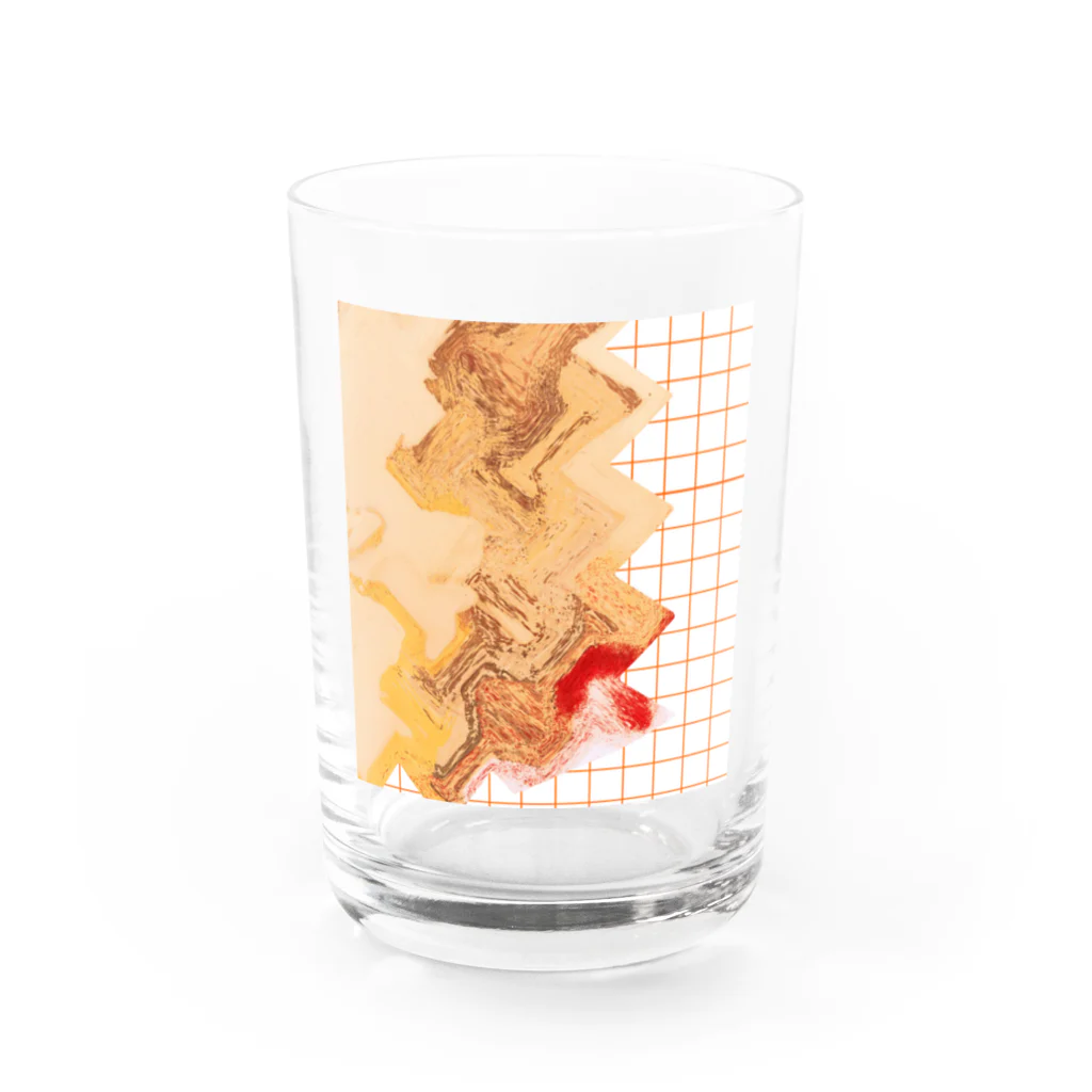 GOMENNEのtenitodokuhanninosizenn Water Glass :front