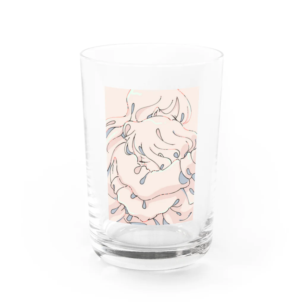 ぷらむ🍑のなぜ少女たちは愛しあえないのか Water Glass :front