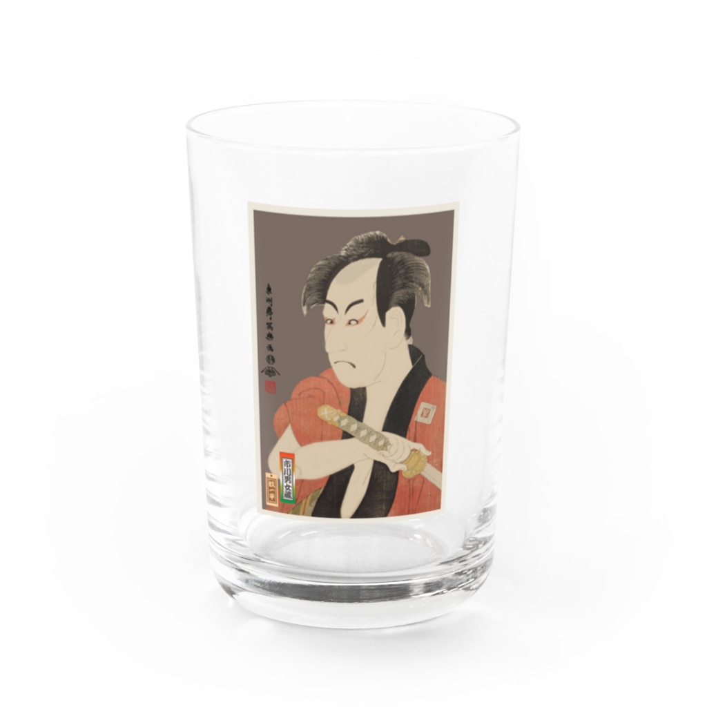 Rigelの市川男女蔵の奴一平 Water Glass :front
