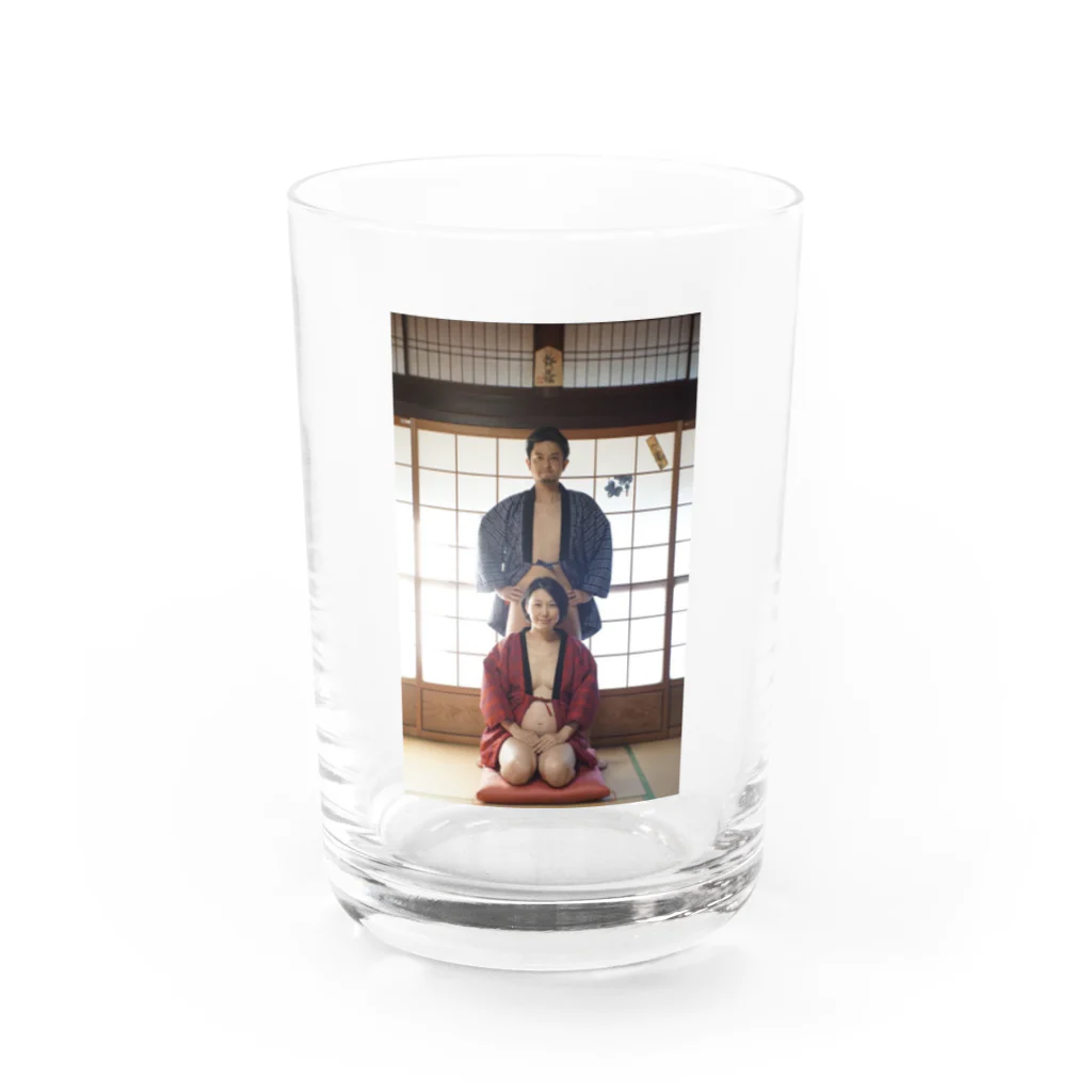 kaciopeiyaのマタニティどてら Water Glass :front