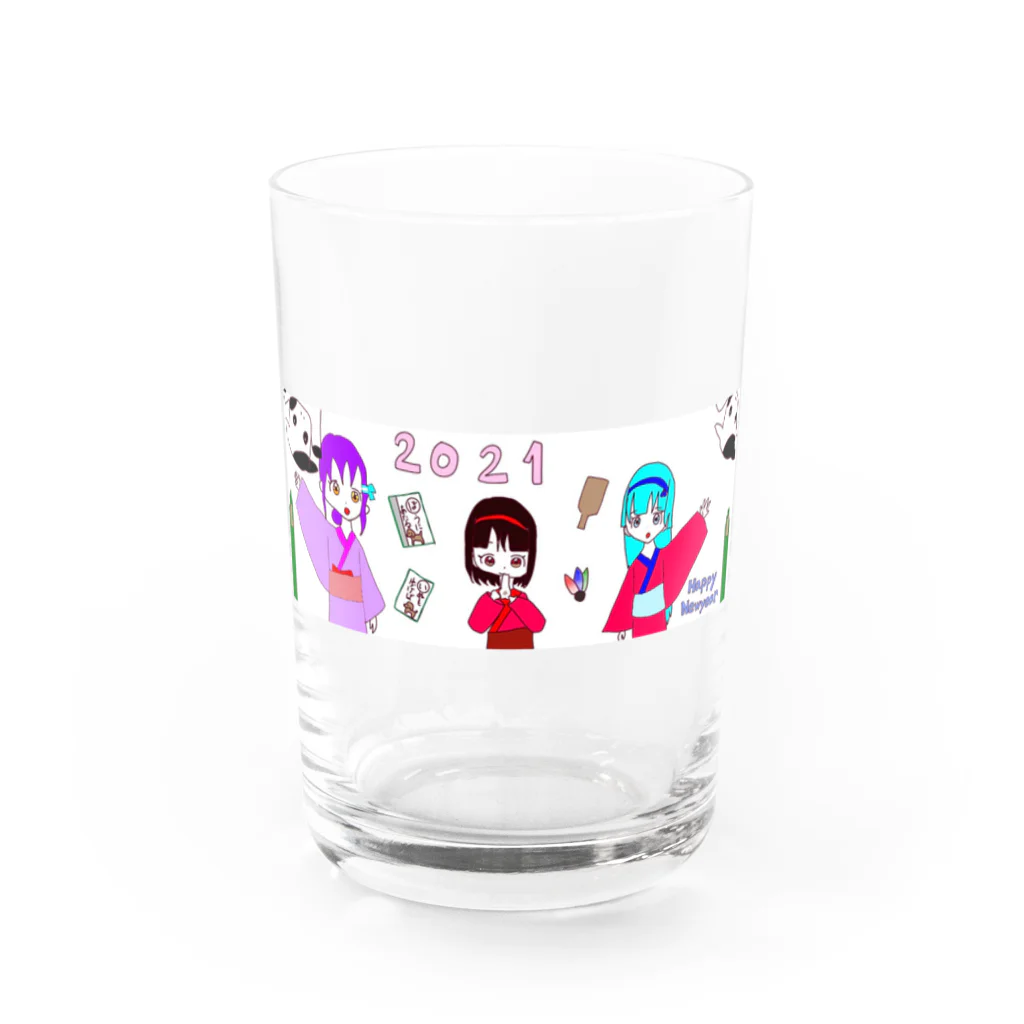 【妖怪高校】妖怪学園高等部 公式の妖怪高校2021 Water Glass :front