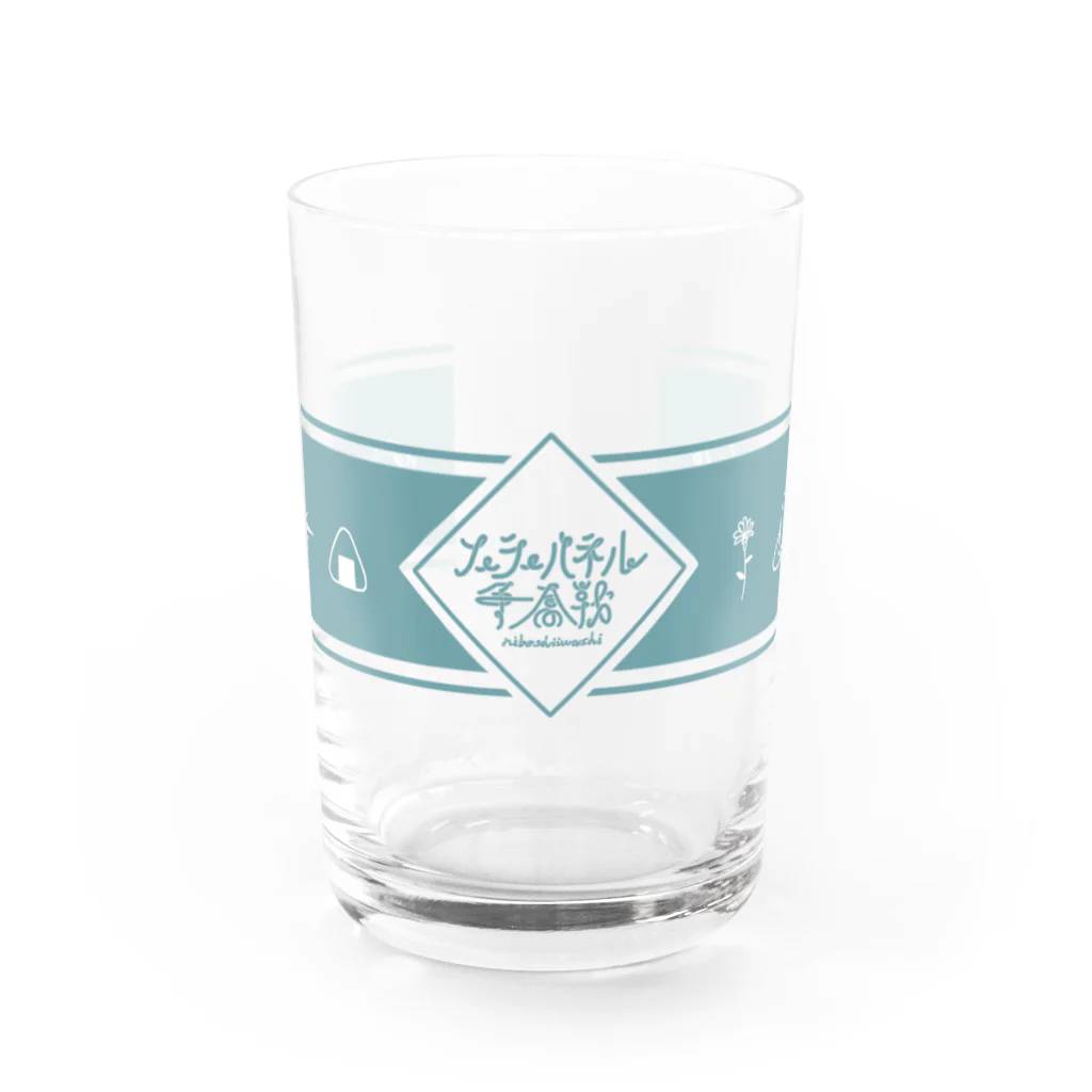 にぼしいわしグッズのソーラーパネル争奪戦 Water Glass :front