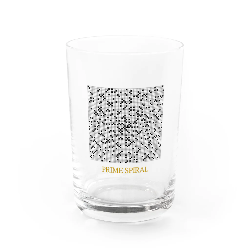 ζWalker/Shiunのウラムの螺旋 Water Glass :front