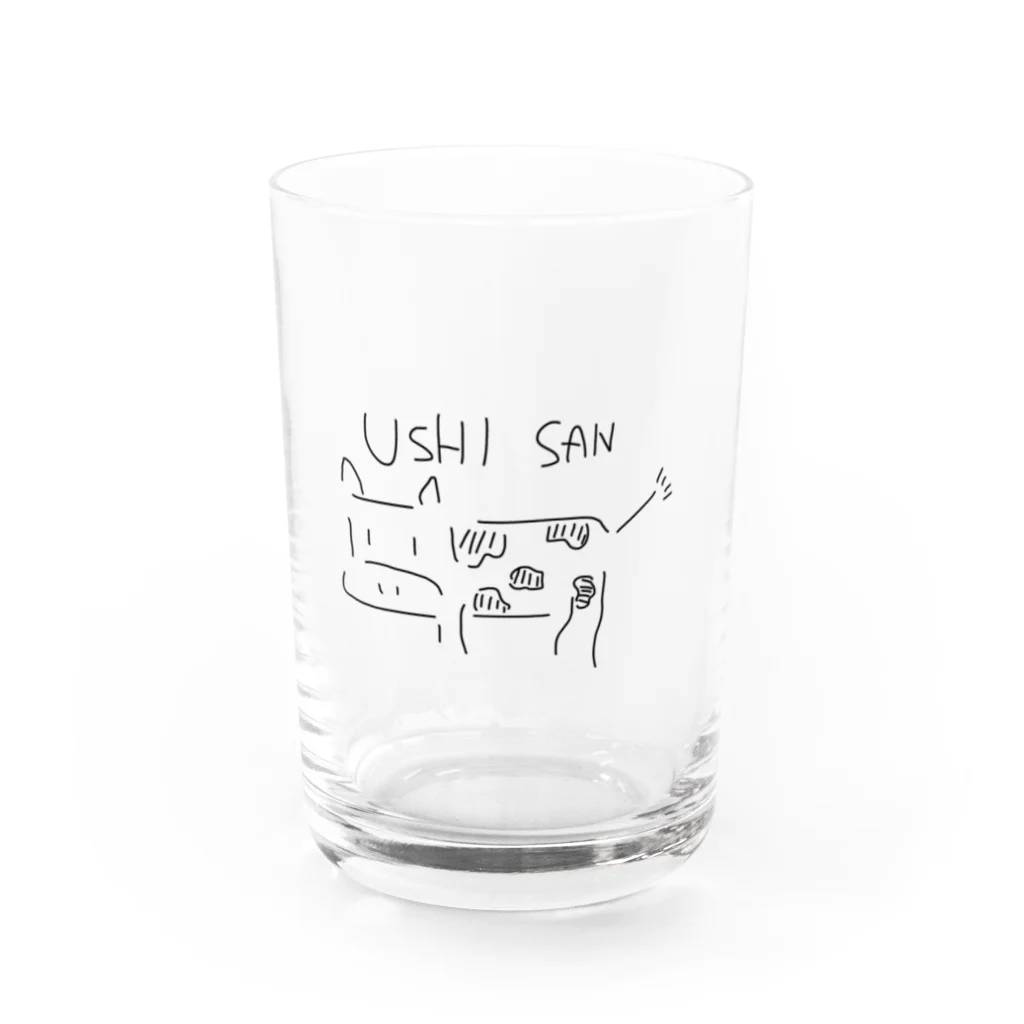 12_O7のUSHI SAN Water Glass :front