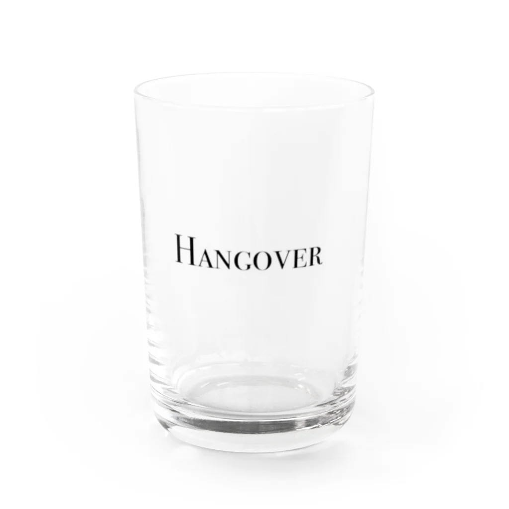 さー子のHangover Water Glass :front