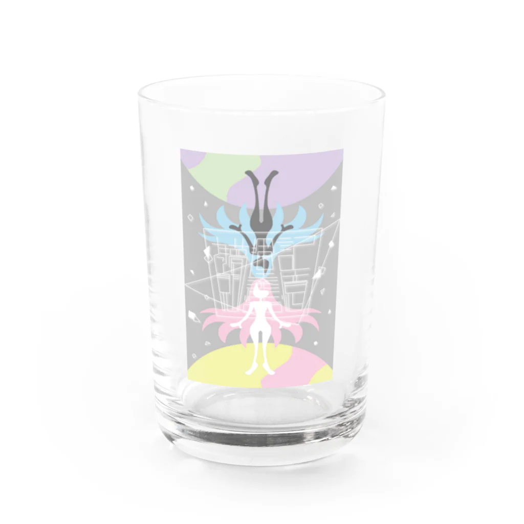 UMAごっこの『さっき見た夢、揮発性の記憶』イメージイラスト Water Glass :front