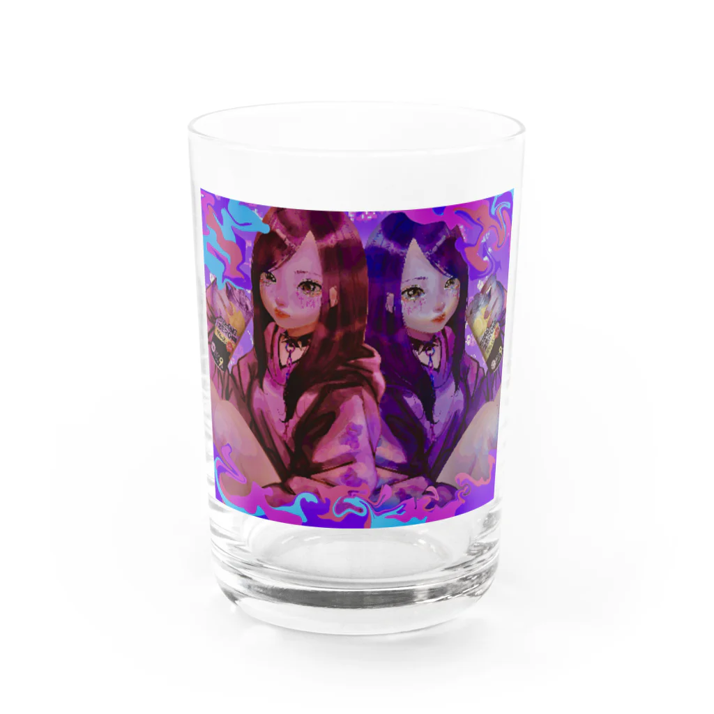 ミンチ肉shopのお酒 Water Glass :front