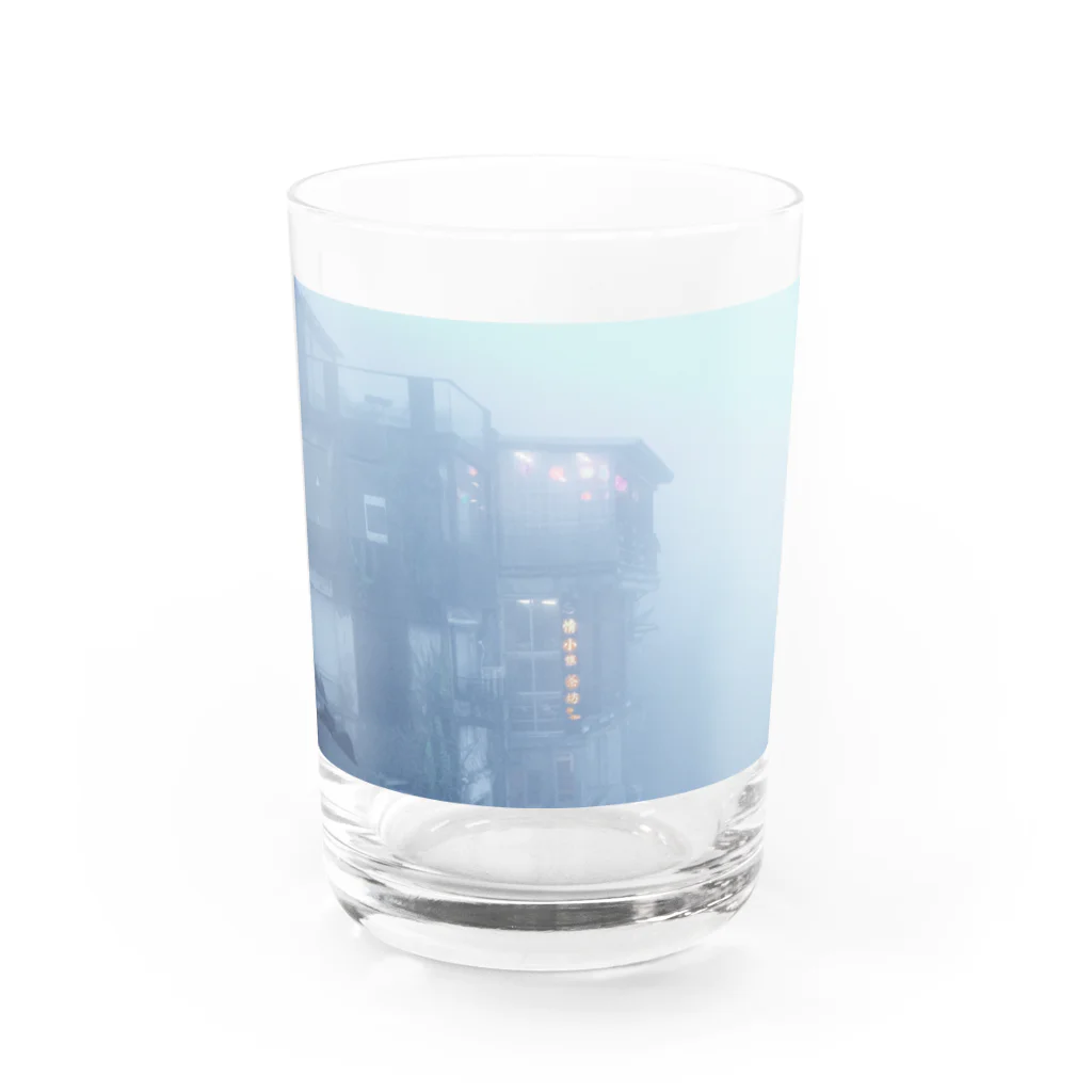 なかやまショップの忘情小築茶坊 Water Glass :front