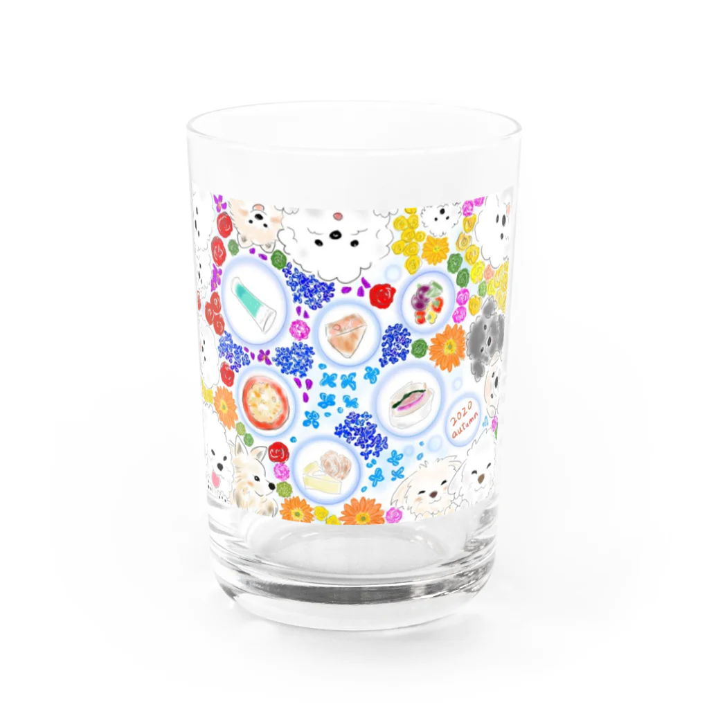 taiga_vs_laigaの虎牙vs獅子牙　秋の思い出2020 Water Glass :front