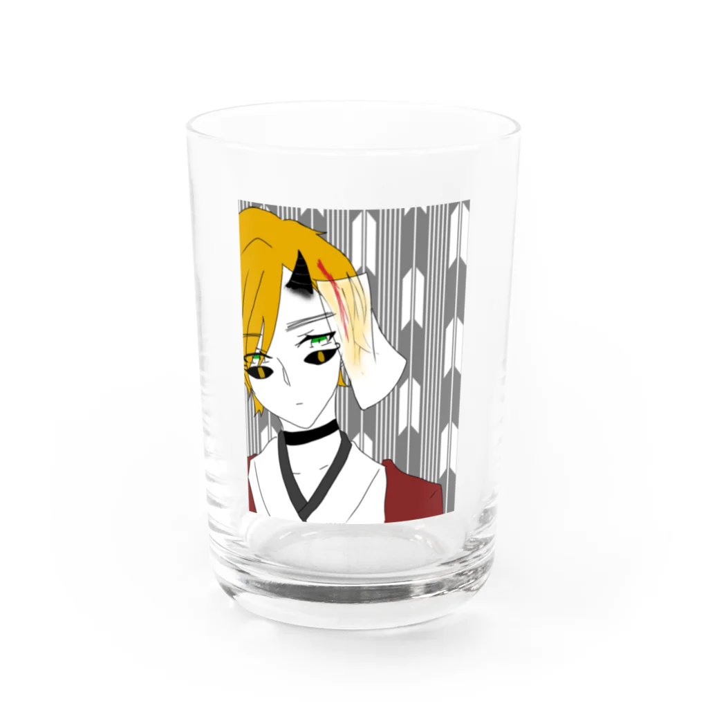 バール@トライバールのリギド 法相氏 Water Glass :front