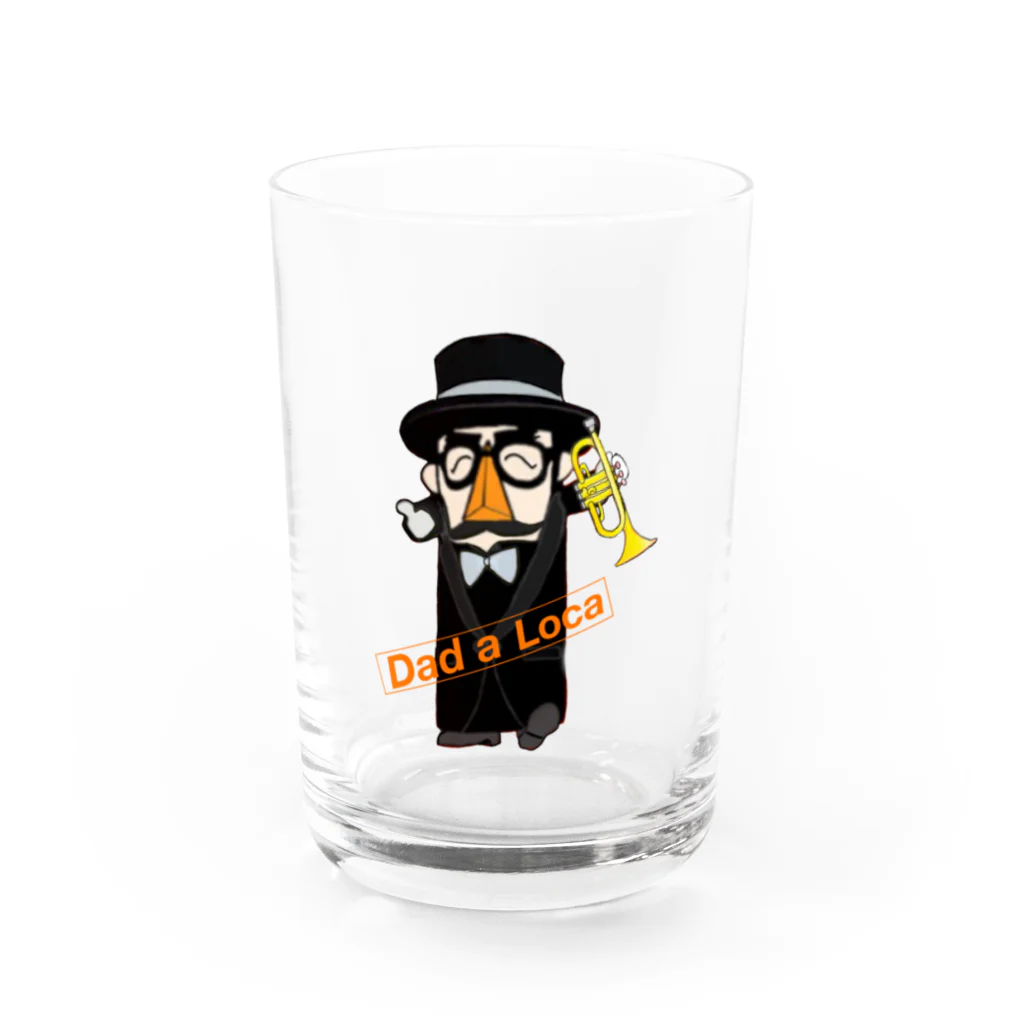 Dad-a-LOCAのDad-a-LOCA オリジナルグッズ Water Glass :front