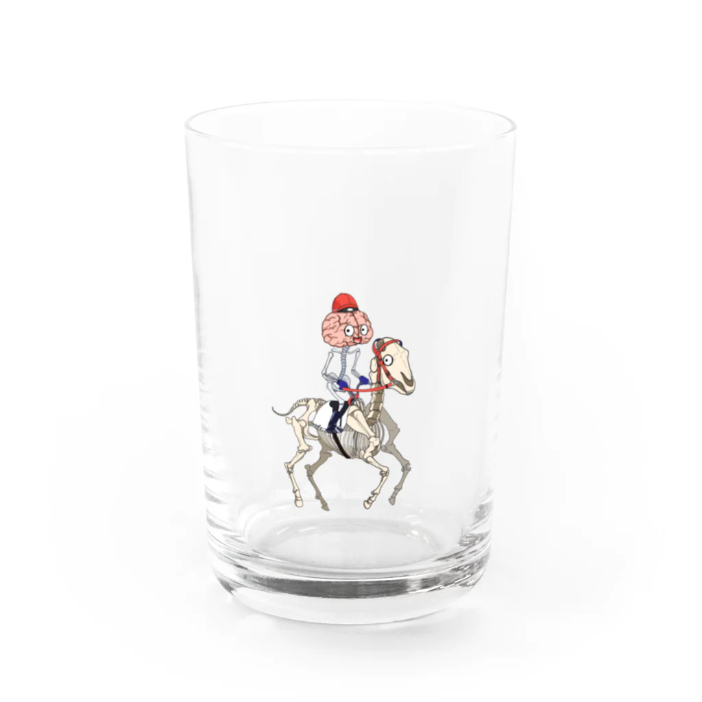 カラダマニアちゃんねる公式ショップのカラダマニア脳みそくん Water Glass :front