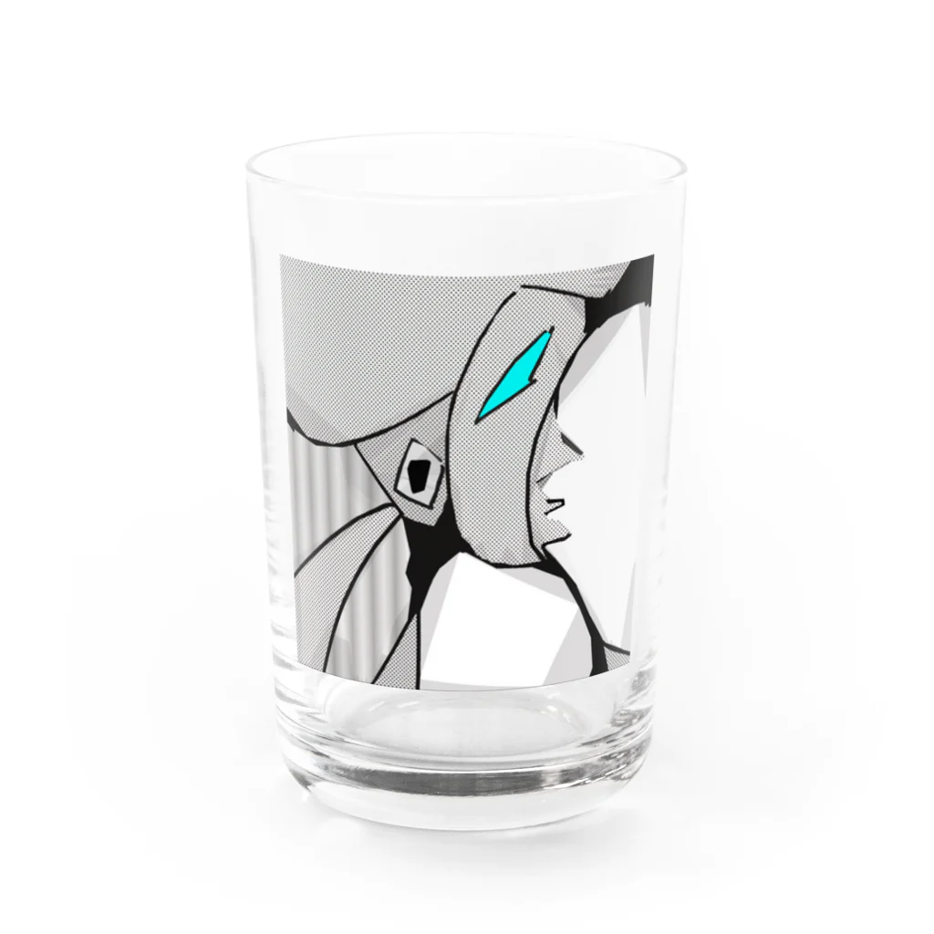 kagomeのリラックスアイテムショップの何に見える？不思議なアートイラスト Water Glass :front