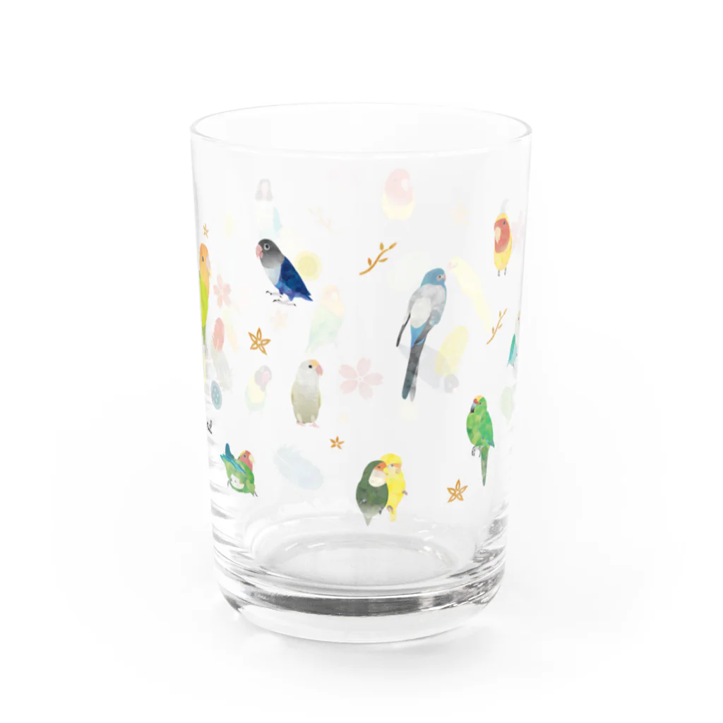 MIKIHO＠トリピカルのコザクラグラス Water Glass :front