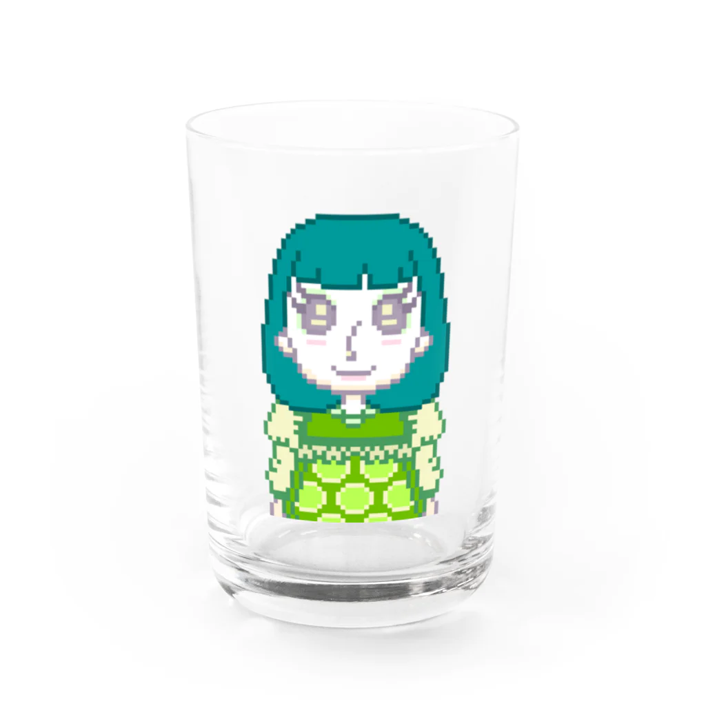 madeathの磯ちゃん Water Glass :front