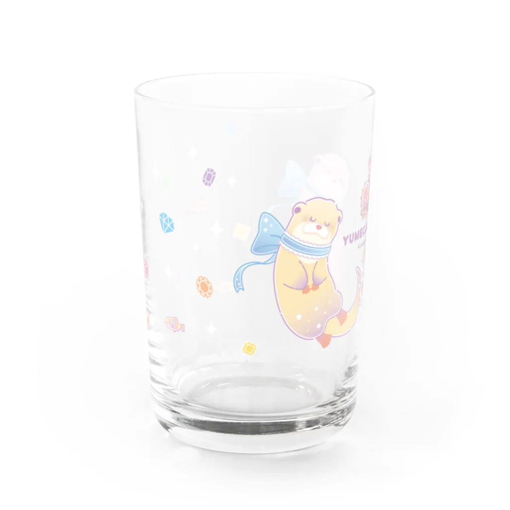 カワウソとフルーツのYUMECAWAUSO(ユメキャワウソ) Water Glass :front