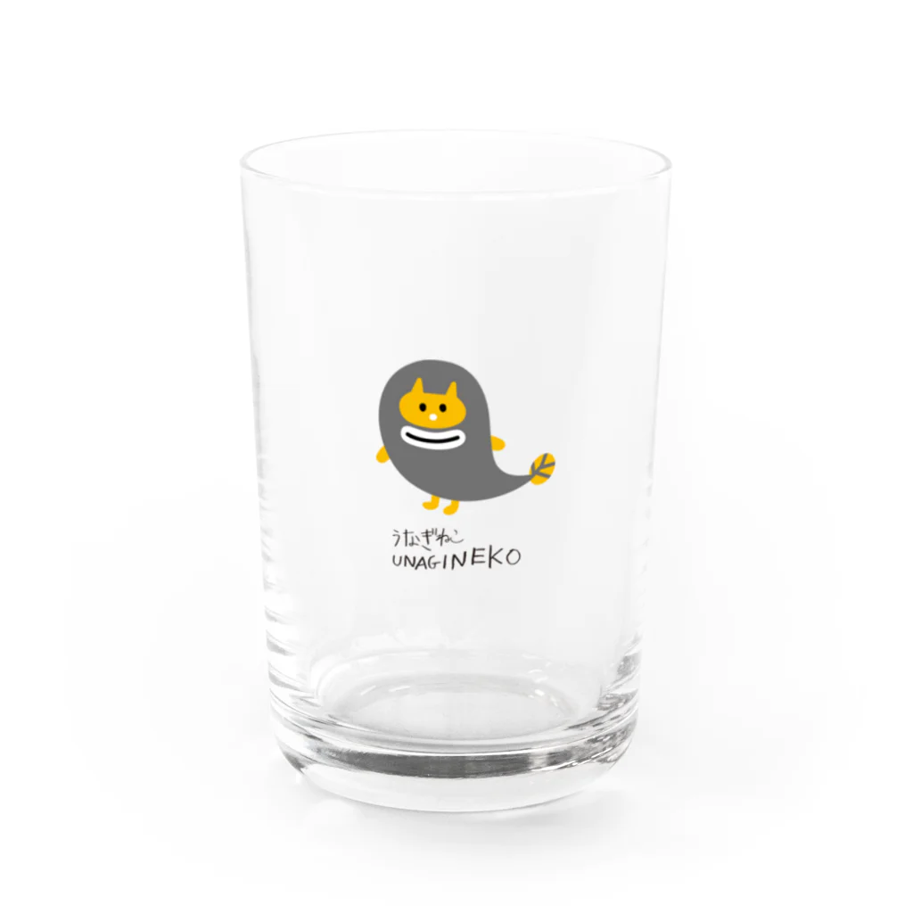 うなぎねこショップのうなぎねこ　おとと Water Glass :front