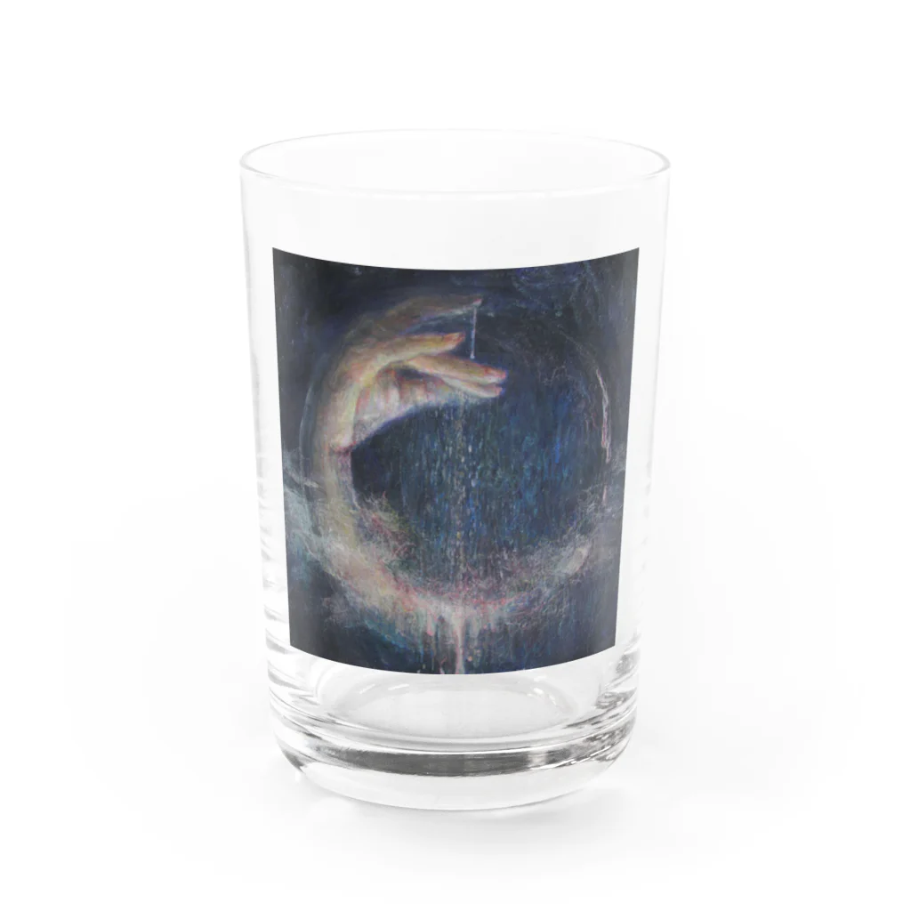 神藤リタgoods shopのrain of love Water Glass :front