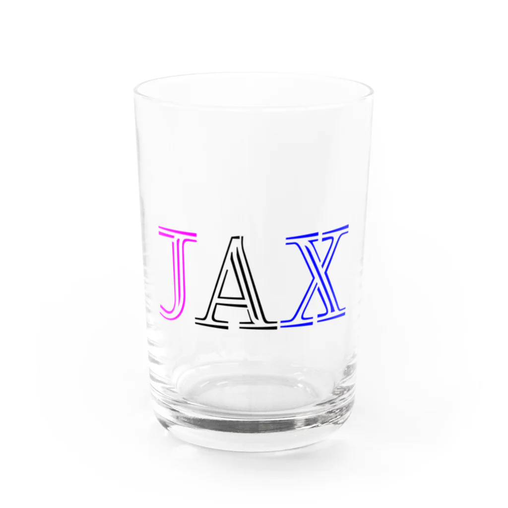 Jax clanのJaxグッズ Water Glass :front