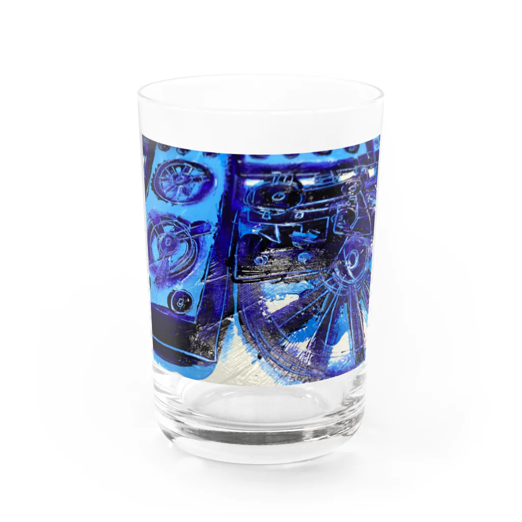 地獄閻魔堂のDBくん Water Glass :front