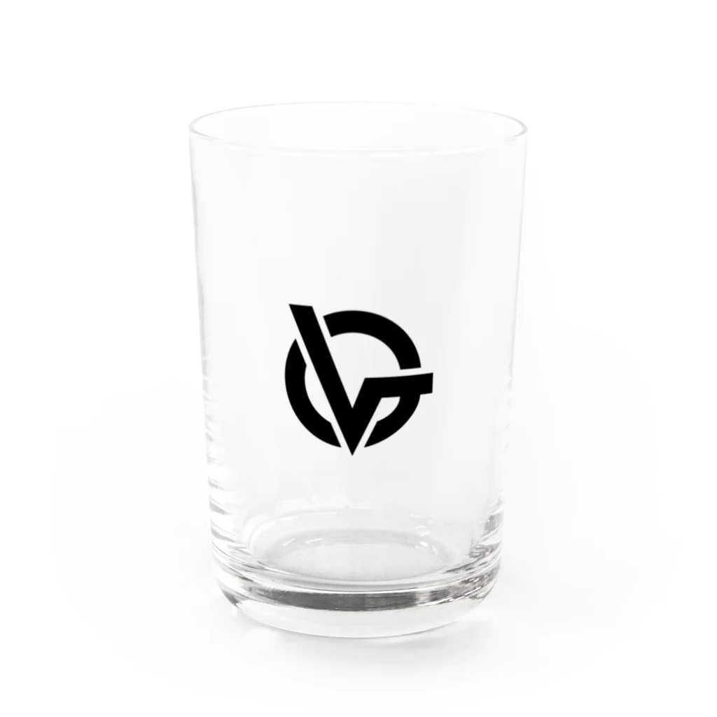 まったり紫蘇屋(ポテしそ)のワンポイントロゴシリーズ Water Glass :front