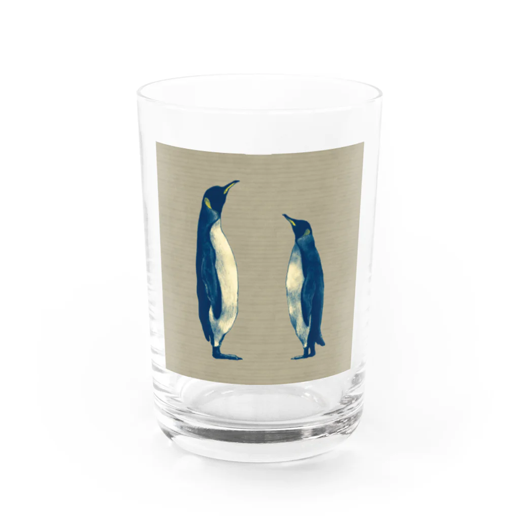 Muのペンギンズ Water Glass :front