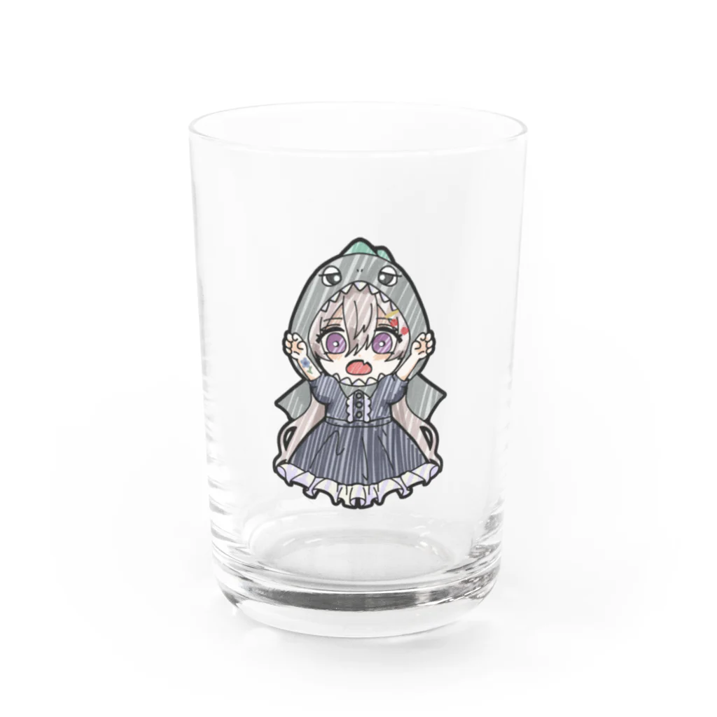 灰眠 るーのるーグラス❀✿ Water Glass :front