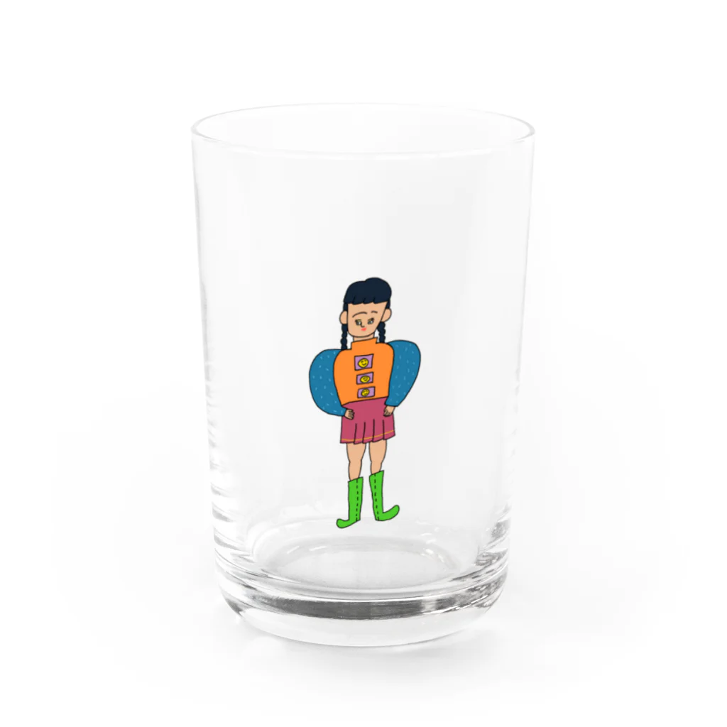 chichuukaivacanceのG I R L Water Glass :front