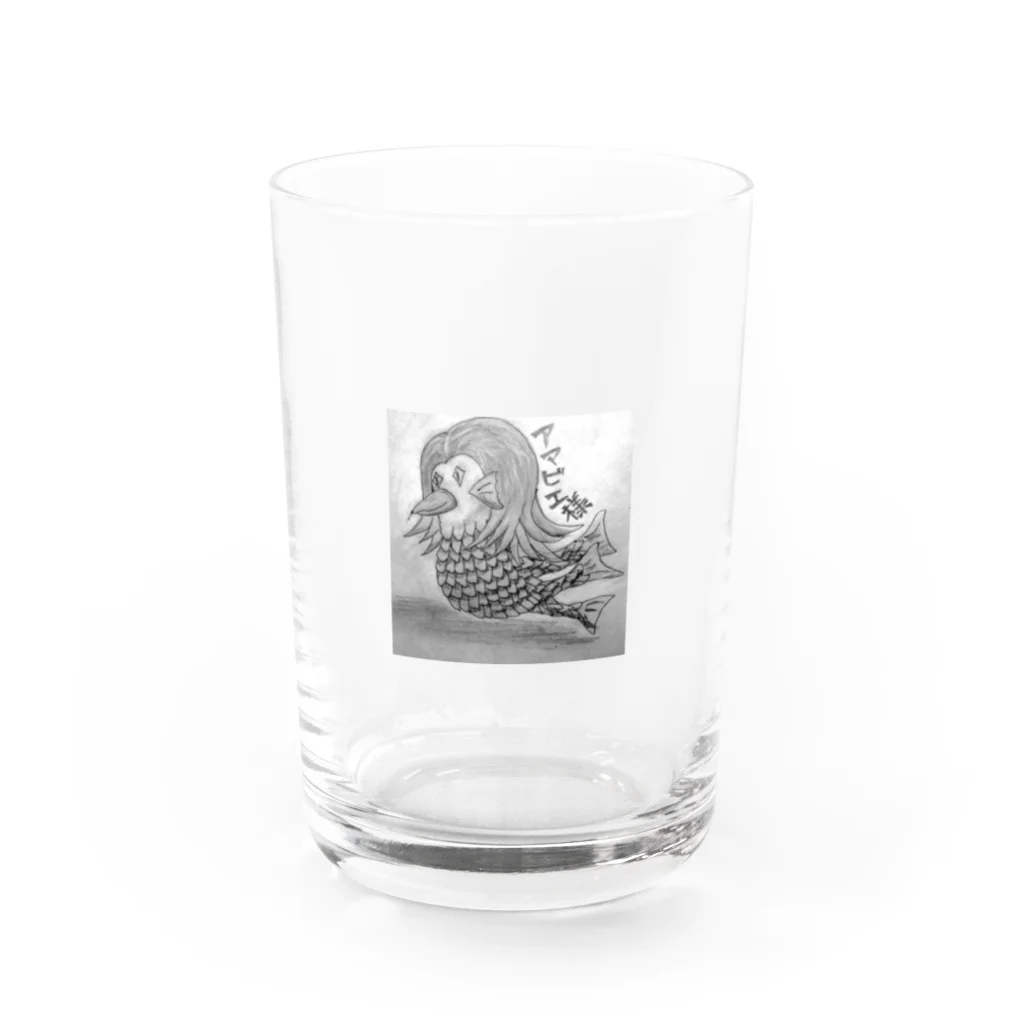 39Sのアマビエ様 Water Glass :front