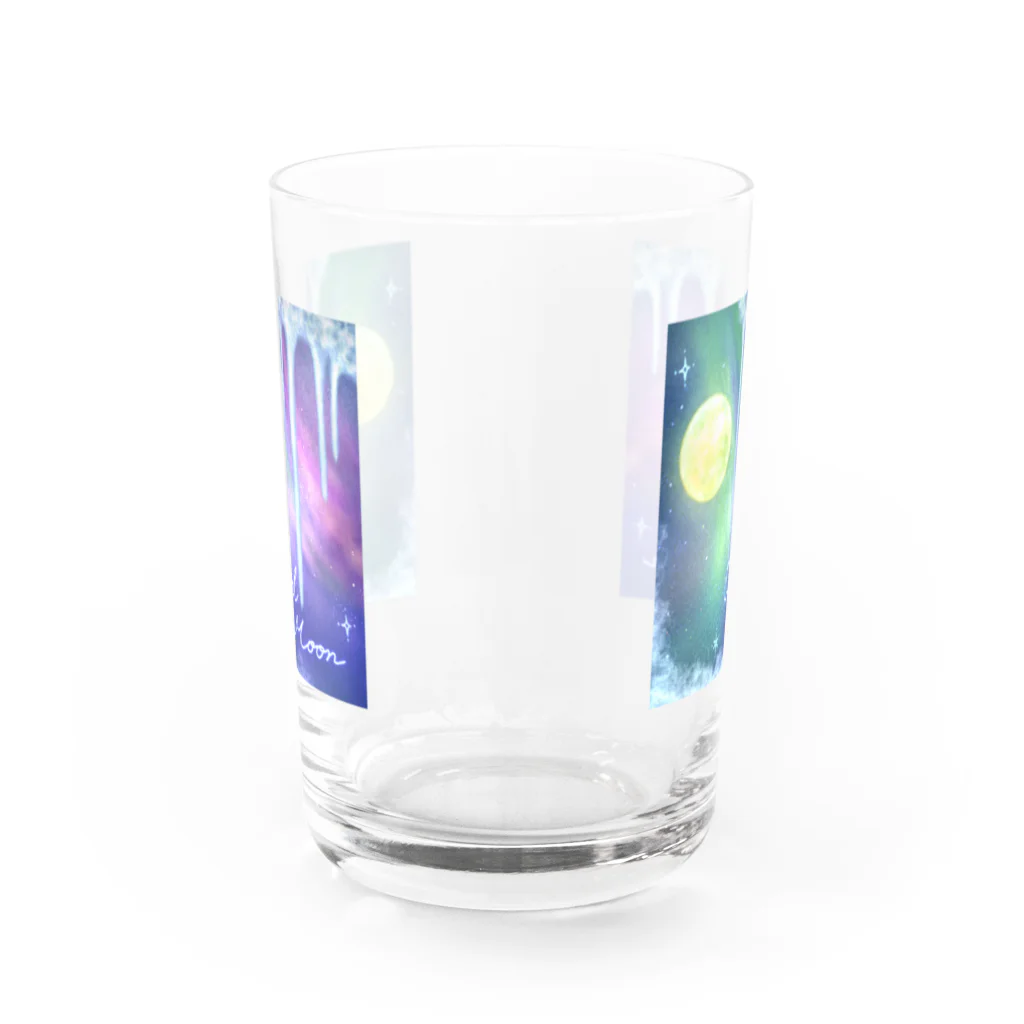 どるちぇ＊うさぎの12月《Moonシリーズ》＊Cold Moon＊ Water Glass :front