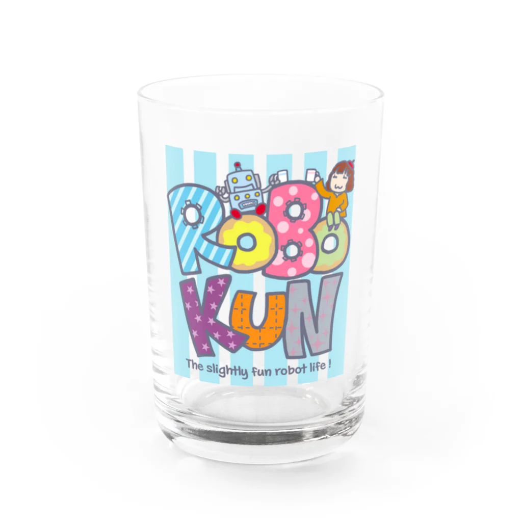 やすこーん（YASCORN）鉄道のロボクン Water Glass :front